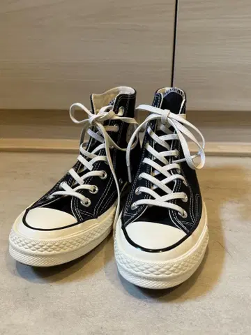 [ 새상품급 ] Converse All Star 블랙 하이컷 척테일러