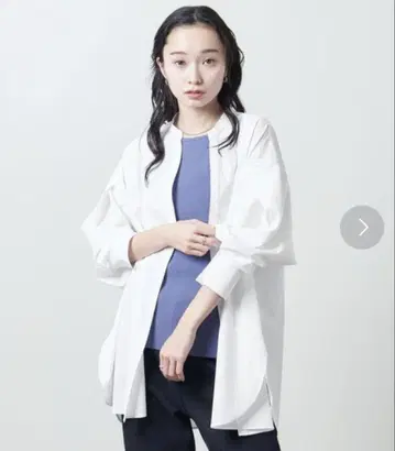 MARW UNITED ARROWS 턱 슬리브 셔츠