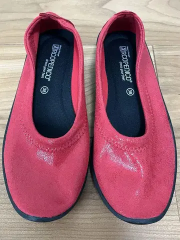 ARCOPEDICO 발레리나 럭스 24.5cm 레드