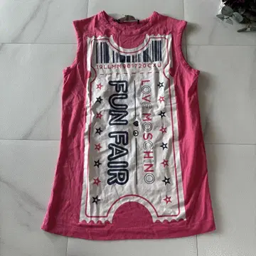 러브 모스키노 핑크 슬리브리스 로고 38