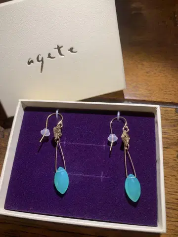 agete 후크 귀걸이