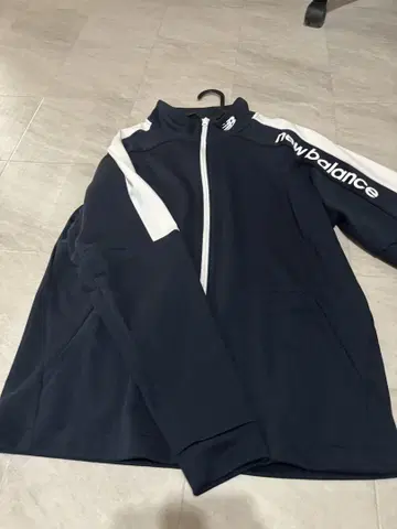 new balance 풀 지퍼 자켓 XL 네이비 뉴발란스