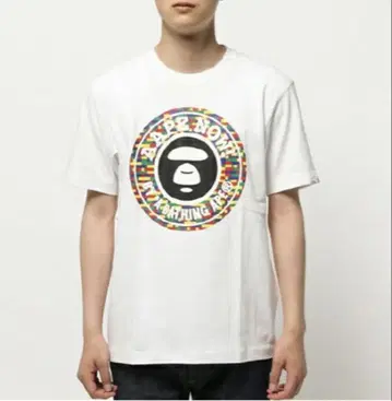 AAPE NOW 티셔츠 S 사이즈 화이트