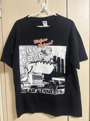 DEAD KENNEDYS KILL THE POOR 티셔츠 M 사이즈