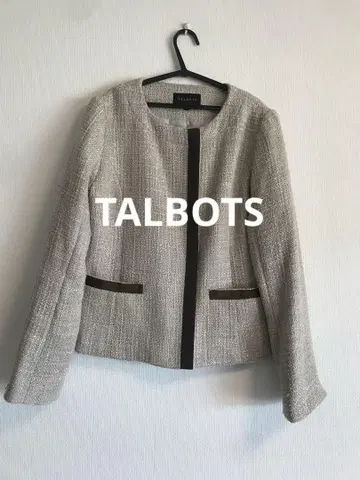 TALBOTS 달보트 노카라 트위드 자켓