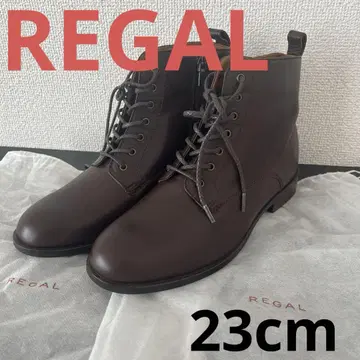 REGAL 브라운 가죽 부티 23cm