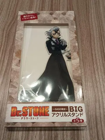 GIGO 한정판 Dr.STONE BIG 아크릴 스탠드 Dr. 제노