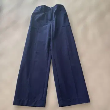 HIROKO BIS 네이비 와이드 팬츠