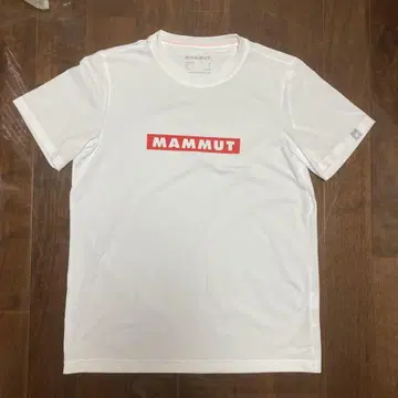 MAMMUT 화이트 T셔츠 L사이즈