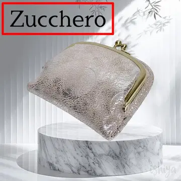 [ 새상품급 ] Zucchero 가마구치 지갑 브론즈 즈로 이단 접이