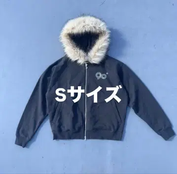 90 Logo Far Zip Hoodie 9090girl