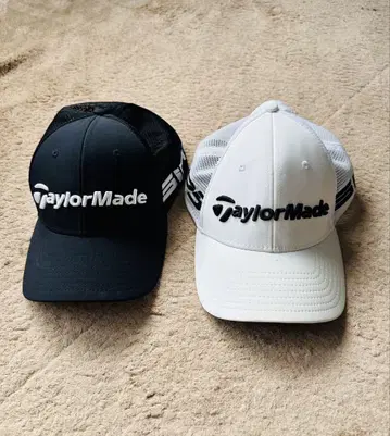 TaylorMade SIM2 캡 블랙 화이트