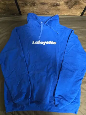 LFYT Lafayette 로고 후드티 XL 파랑