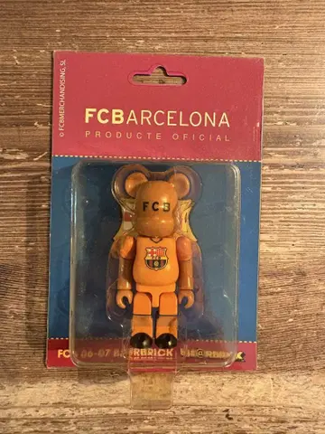 BE@RBRICK 100% 베어브릭 FC BARCELONA