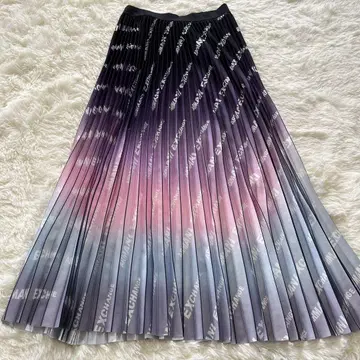 ARMANI EXCHANGE 플리츠 스커트 그라데이션