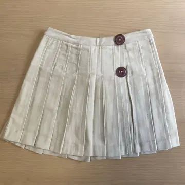 D&G 미니 스커트 플리츠 스커트