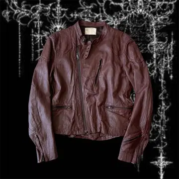 00s archive leather riders jacket y2k