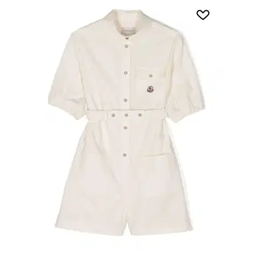 Moncler 크롭 슬리브 올인원