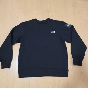 THE NORTH FACE 스퀘어 로고 트레이닝복 블랙 L