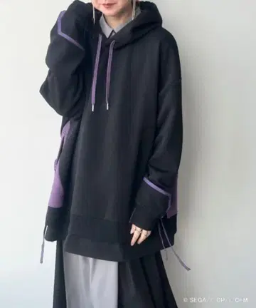 프로젝트 세카이 x ZOZOTOWN 하이쇼쿠 레이어드 후드티