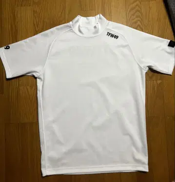 TFW49 티에프더블유 골프 NECK TEE 반팔 화이트