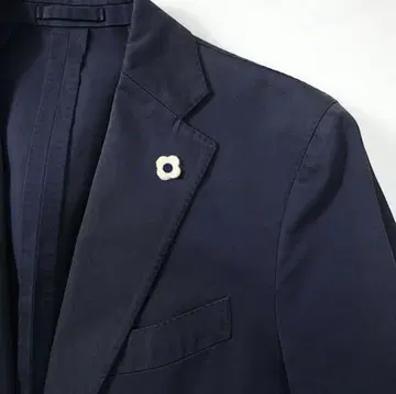 라르디니 코튼 네이비 수트