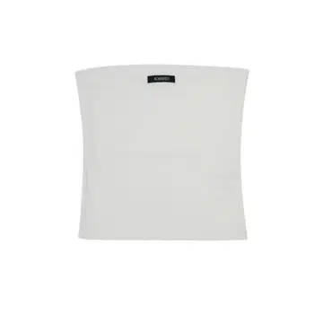 BOHEMSEO 튜브탑 아이보리 화이트 상의 보헤미안 서울 한국