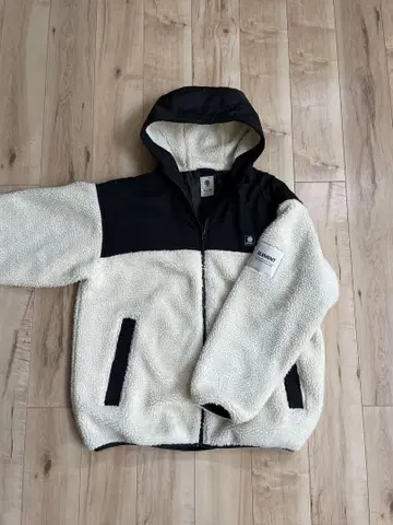 ELEMENT 플리스 자켓 XL/TG 화이트/블랙