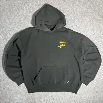 90s~00s 러셀 애슬레틱 칼리지 후드티 XL 블랙 멕시코제