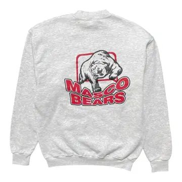 USA 구제 의류 LEE 아이스하키 그리즐리 맨투맨 트레이닝복 그레이