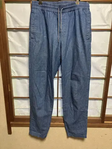 A.P.C. 이지 팬츠 데님 블루 사이즈 46