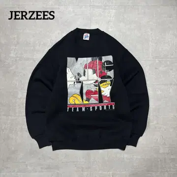 90s JERZEES 맨투맨 미키마우스 럭비 USA제 us 구제 의류