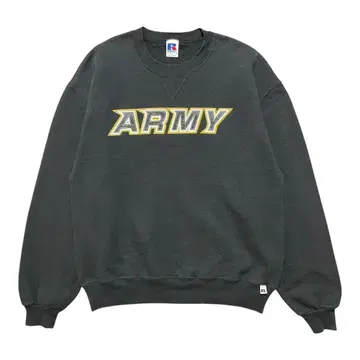 구제 의류 90S 00S 멕시코제 러셀 맨투맨 트레이닝복 블랙