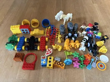 동물원 자동차 LEGO 듀플로 부품 세트