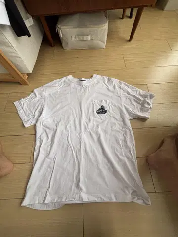 XLARGE 화이트 포켓T셔츠 L사이즈