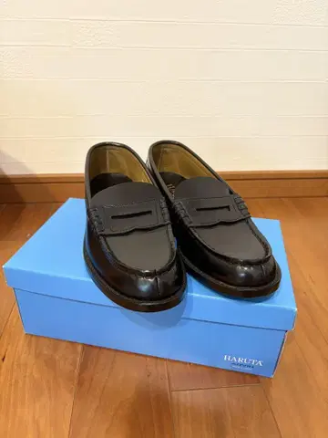 HARUTA 블랙 로퍼