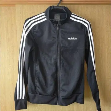 adidas 블랙 저지 3선 라인