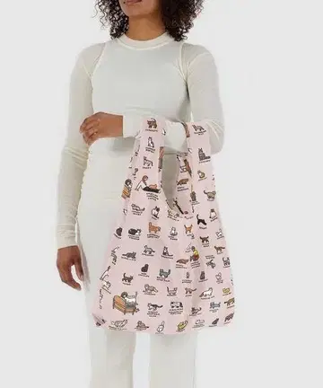BAGGU CAT STANDARD 고양이 패턴 [ 새상품 ]
