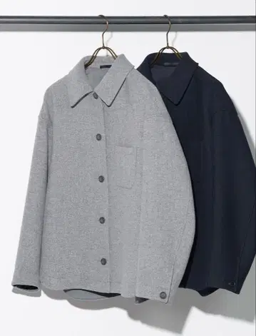 [ 새상품 ] 유니클로 오버 사이즈 숏 자켓 네이비 M 사이즈