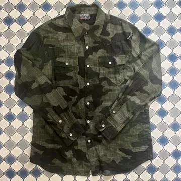 90s 00s BURTON 카모플라쥬 긴팔 셔츠