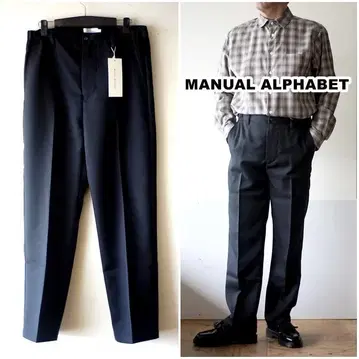 MANUAL ALPHABET 마뉴얼 알파벳 트라우저 팬츠 M