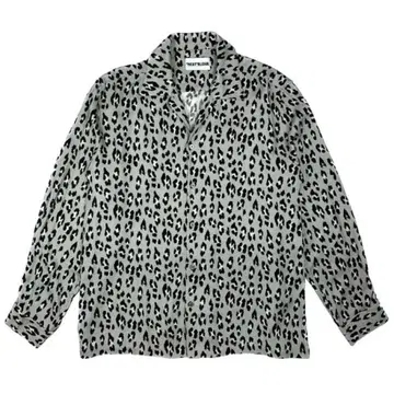 NEAT ALOHA 레오파드 셔츠 레이온