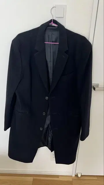 폴 스미스 네이비 체스터 코트