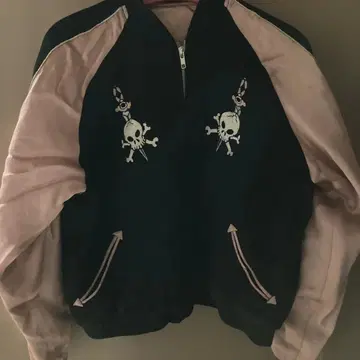 GOOD ROCKIN' 리버서블 스카잔 자수 빈티지