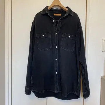 RHC 블랙 데님 셔츠 L 사이즈