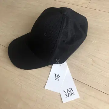 미사용 새상품 varzar 캡 496 블랙 실버 바자르 택 포함