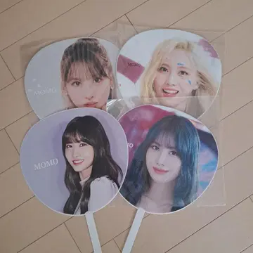 K-POP MOMO 부채 4장 세트