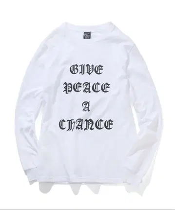 NUMBER (N)INE 롱티 GIVE PEACE A CHANCE M