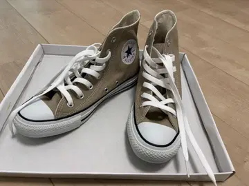 미사용 새상품 컨버스 올스타 베이지 하이컷