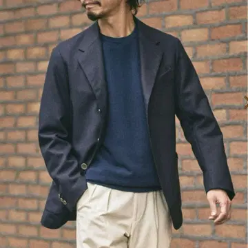 [ 새상품급 ] 브리티시 메이드 템즈 네이비 블레이저 S